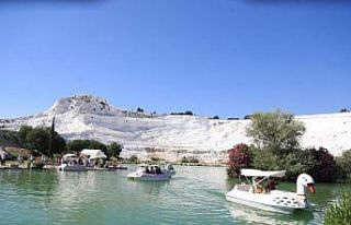 Bayram tatilinin gözdesi ‘Pamukkale’ oldu