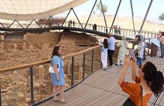 Bayramda Göbeklitepe’ye ziyaretçi akını