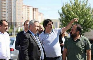 Belsin’de 5 kilometrelik yolda yenileme çalışması...