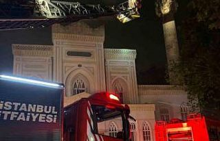 Beşiktaş Yıldız Hamidiye Camii’nde yangın meydana...