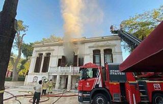 Beşiktaş Yıldız Parkı’nda restoran olarak kullanılan...