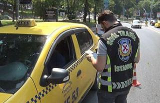 Beşiktaş’ta ticari taksi denetimi