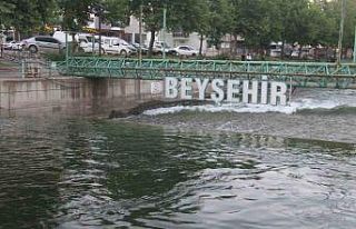 Beyşehir Gölü’nden Konya Ovasına su verilmeye...