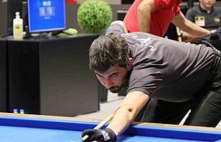 Bilardo şampiyonasında 3. oldu