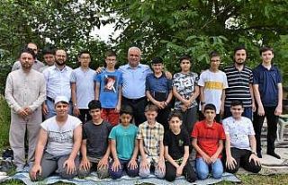 Bilecik’te hafızlar kampa girdi