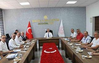 Bingöl’de değerlendirme toplantısı düzenlendi