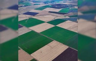 Bingöl’deki renk cümbüşü dron ile görüntülendi