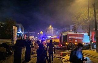 Bodrum’da 2 araç alev topuna döndü