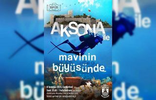 Bodrum’da "Aksona ile Mavinin Büyüsünde”...