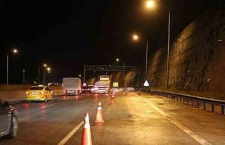 Bolu Dağı Tüneli İstanbul istikameti 30 saatin...