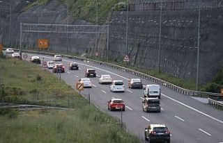 Bolu geçişinde akıcı trafik devam ediyor