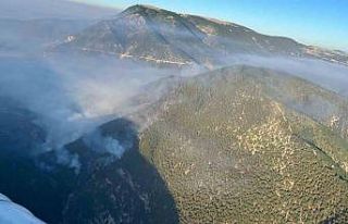 Bolu’daki orman yangını 45 saat sonra kontrol...