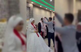 Böyle düğün hediyesi görülmedi...Tam 45 metre