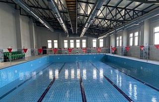 Bozdoğan yarı olimpik yüzme havuzu gün sayıyor