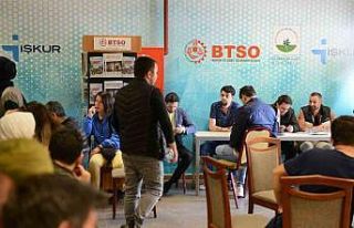 BTSO istihdam buluşmaları işçi ve işveren arasında...