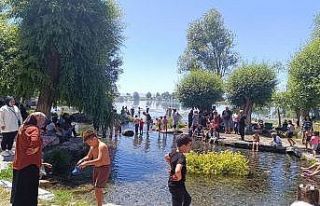 Büğleyen’e ziyaretçi akını