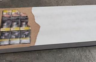 Bulgaristan gümrüğünde 35 bin 800 paket sigara...