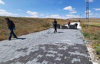 Bünyan’da Kilit Parke Yol Yapım Çalışmaları...