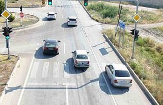 Burdur’da havadan trafik denetiminde 30 araca cezai...