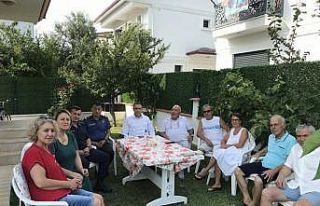 Burhaniye Kaymakamı Memiş; 15 Temmuz Gazisini ziyaret...