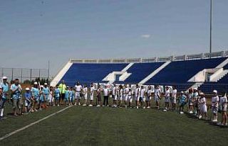 Büyükçekmece’de yaz spor okulu görkemli bir...