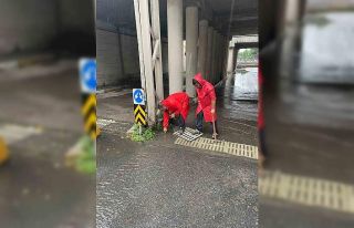 Büyükşehir su baskınlarına karşı teyakkuzda