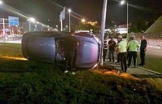 Çalıntı otomobille ’dur’ ihtarına uymayan...