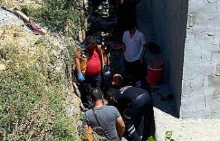 Çalıştığı inşaattan düşen genç yaralandı