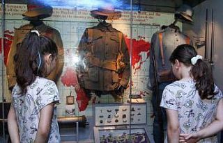 Çanakkale Savaşları Mobil Müzesi’ne yoğun ilgi