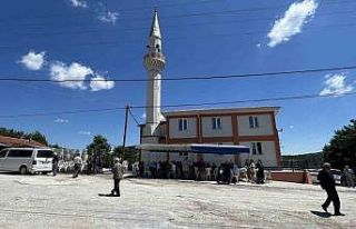 Çan’da Bardakçılar köyü camii ibadete açıldı