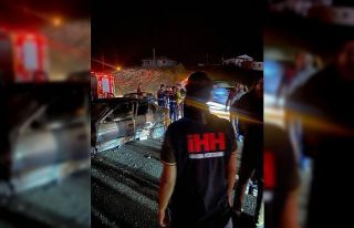 Çankırı’da iki otomobil çarpıştı: 1 ölü,...