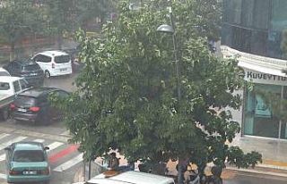 Çankırı’da sağanak yağış etkili oldu