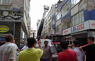 Çatı katında yangın