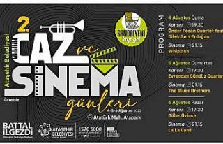 Cazın Ritmiyle, sinemanın büyüsü Ataşehir’de...