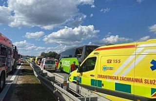 Çekya’da otobüs kazası: 1 ölü, 50 yaralı