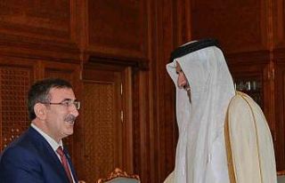 Cevdet Yılmaz ve Mehmet Şimşek, Katar Emiri’yle...