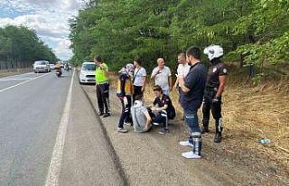 Çorlu’da trafik kazası: 1 yaralı