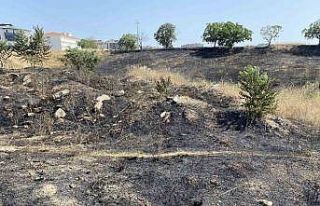 Çorlu’daki korkutan yangın havadan görüntülendi