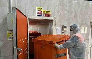 Çorum’da tıbbi atıklar, çevre dostu tesiste...