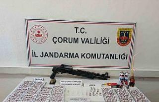 Çorum’da uyuşturucu operasyonu