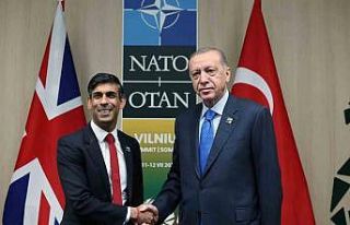Cumhurbaşkanı Erdoğan, İngiltere Başbakanı Rishi...