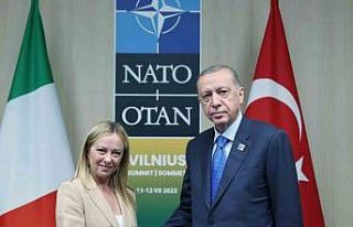 Cumhurbaşkanı Erdoğan, İtalya Başbakanı Meloni...