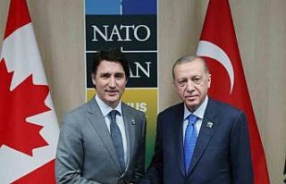 Cumhurbaşkanı Erdoğan, Kanada Başbakanı Trudeau...