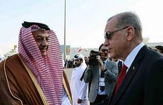 Cumhurbaşkanı Erdoğan Katar’da