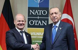 Cumhurbaşkanı Erdoğan, Scholz’la görüştü