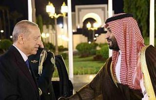 Cumhurbaşkanı Erdoğan, Suudi Arabistan’da resmi...