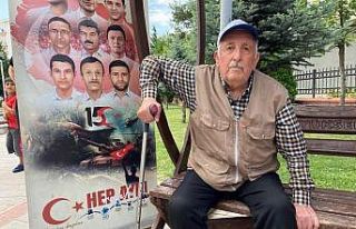 Darbeci Akın Öztürk’ün ateş emriyle gazi oldu