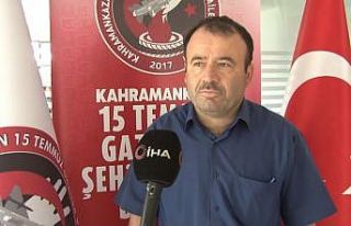 Darbeye direnmek için cami cemaatini toplayan kahraman...