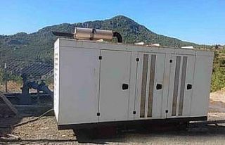 Datça’ya su iletimi için jeneratör