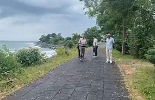 Denizde ceset ihbarı yapıldı, çadır çıktı